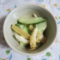 mmameco's cooksnap of when they made きゅうりのごま油あえ.