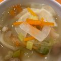 SmileMommy's cooksnap of when they made 余り餃子や冷凍餃子をアレンジ!野菜スープ.