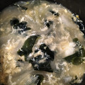 suzuna＊'s cooksnap of when they made 簡単すぐできる　卵とわかめの中華スープ.