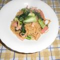 クックS076PG☆'s cooksnap of when they made 小松菜とベーコンのガーリック醤油パスタ.