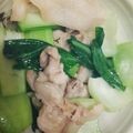 Iris77☆彡☆彡's cooksnap of when they made 【超簡単】豚肉とチンゲン菜のレンジ蒸し.