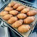 ぶるーぽぴー's cooksnap of when they made もっちりミルクパンの塩バターロール.