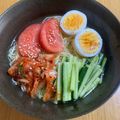 バンビーノ☆'s cooksnap of when they made ぶっかけ韓国冷麺風そうめん.