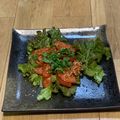 コジーママ's cooksnap of when they made トマトの酢醤油マリネ.