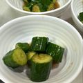 なーなちゃん's cooksnap of when they made 【作り置き】病みつきにんにく蛇腹きゅうり.