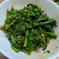 ＭＡＲＹ☆'s cooksnap of when they made 菜の花のからし和え☆うちの副菜.