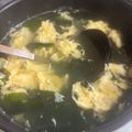 犬飼ってる's cooksnap of when they made 焼肉屋さんの玉子スープ.