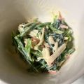 うさぎのためちゃん's cooksnap of when they made ほうれん草とカニカマのマヨネーズ和え.