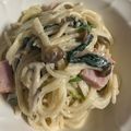さんてぃ's cooksnap of when they made 絶対美味しい♡クリームパスタ.