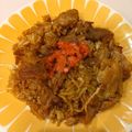 さおりらっくま's cooksnap of when they made 男子に人気(*^^)焼きそばめし✡.