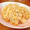 ✿❀桜餅あい❀✿'s cooksnap of when they made 我が家の炒飯❤鮭フレーク炒飯.