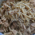 ｍａｋｉ0124's cooksnap of when they made 豚こまぎれ肉とエノキとあまから炒め.
