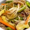 ぽろっとＱちゃん's cooksnap of when they made 肉野菜炒め.