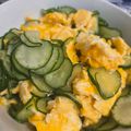 ゆるмαмα's cooksnap of when they made 卵とキュウリの酢の物.