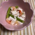 yesmama's cooksnap of when they made 中華風海老豆腐（改正版）.