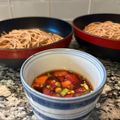 食べ過ぎ野郎's cooksnap of when they made トマトつゆdeつけ蕎麦.