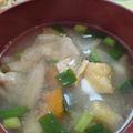 あゆたっくん's cooksnap of when they made おかわり♪ノンオイル＊具だくさん豚汁.
