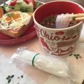 こつゆ514's cooksnap of when they made お鍋使わずにすぐ出来る春雨スープ.