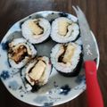 嵐の松潤が大好き♥️♥️'s cooksnap of when they made ラップでキレイ☆巻き寿司の切り方.