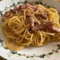 かず24's cooksnap of when they made マスカルポーネのシンプルパスタ.