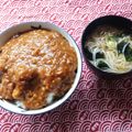 花時計咲いた's cooksnap of when they made グリーンカレー&グリーンカレー素麺.