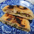 wasabi-m's cooksnap of when they made 中華屋台の焼き肉まん♪シャーピン.