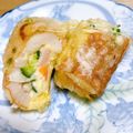 ゆかおばさん's cooksnap of when they made ★リメイク★ポテサラちくわの天ぷら.