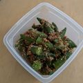 ラリー＆サラ's cooksnap of when they made ■お弁当にも！オクラのごまおかか和え.