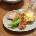 ハチワレねこ's cooksnap of when they made 厚切りポークの醤油麹焼き.