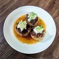 moca's cooksnap of when they made 和風豆腐ハンバーグ.