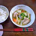 sayacarta's cooksnap of when they made 芋炊き☆愛媛・南予の秋の味！.