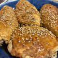 lapin22's cooksnap of when they made 豚ひき肉と豆腐のふわふわつくね♪甘辛ダレ.