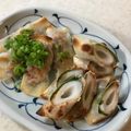 Ruriluru's cooksnap of when they made 余った餃子の皮と竹輪でお弁当やおつまみ.