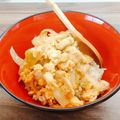 天是屋お福's cooksnap of when they made お父ちゃんの油あげ＆玉ねぎで玉子丼♪.