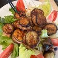 キミコネン's cooksnap of when they made なすと豚挽き肉の甘辛はさみ焼き☆.