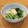 かなりんココりん's cooksnap of when they made 小松菜と厚揚げ豆腐のガーリック煮.