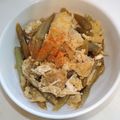 ミロ9607's cooksnap of when they made 我が家の定番♬フキの卵とじ.