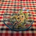 龍青空ママ's cooksnap of when they made レタスとカニカマとワカメのサラダ.