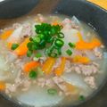 ちーまぐ's cooksnap of when they made カブと豚ひき肉の煮物.