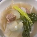Faiza's cooksnap of when they made フィリピンの味★牛肉のスープ★ニラガ.