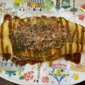 aozora＊'s cooksnap of when they made 簡単！千切りキャベツ☆そば入りとん平焼き.