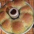 ミドリ５５'s cooksnap of when they made ふわふわよもぎちぎりパン.