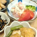 natsukori's cooksnap of when they made 里芋ベーコンの洋風温サラダ☆.