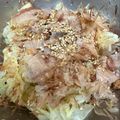 なーなちゃん's cooksnap of when they made 簡単♪ゆできゃべつの梅干和えノンオイル～.