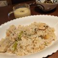 くまかっちゃん's cooksnap of when they made マヨで炒めてから炊飯器♡シーフードピラフ.