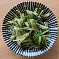 R2016's cooksnap of when they made 水菜大量消費♪塩昆布で簡単ナムル.