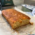 Komharu's cooksnap of when they made 特殊材料なし♪チョコバナナパウンドケーキ.