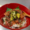 ナカミチ's cooksnap of when they made 【簡単】切って混ぜて漬けるだけ！ポキ丼！.