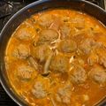 〜みみ〜's cooksnap of when they made ふわっふわの鶏だんご(鍋).