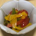 キキにゃん's cooksnap of when they made レンジで簡単✿パプリカの和風マリネ✿.